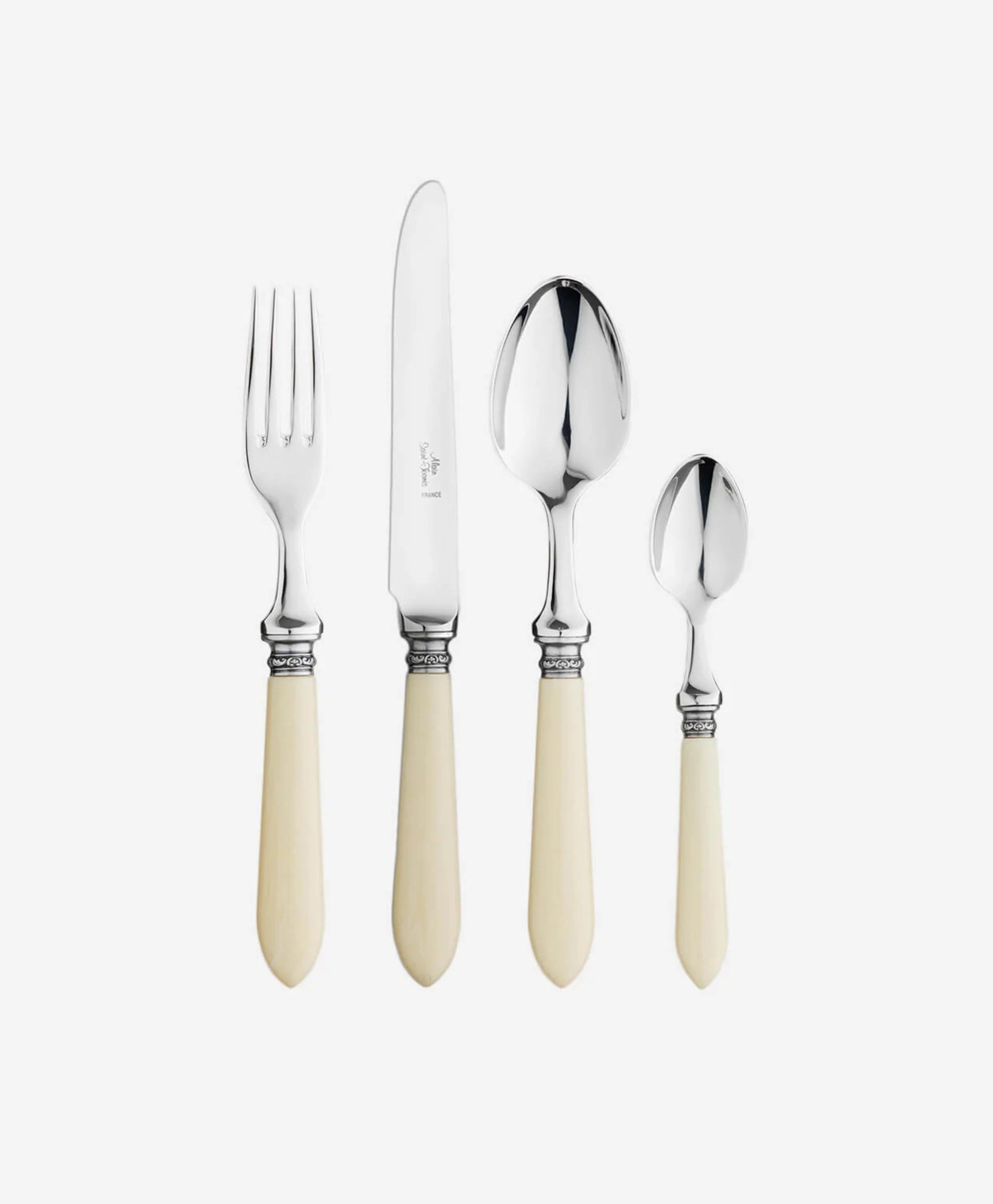 Antique Ivoire 4-Piece Cutlery Set