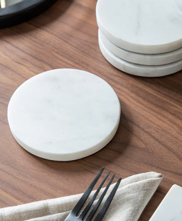 Coasters Round Marble