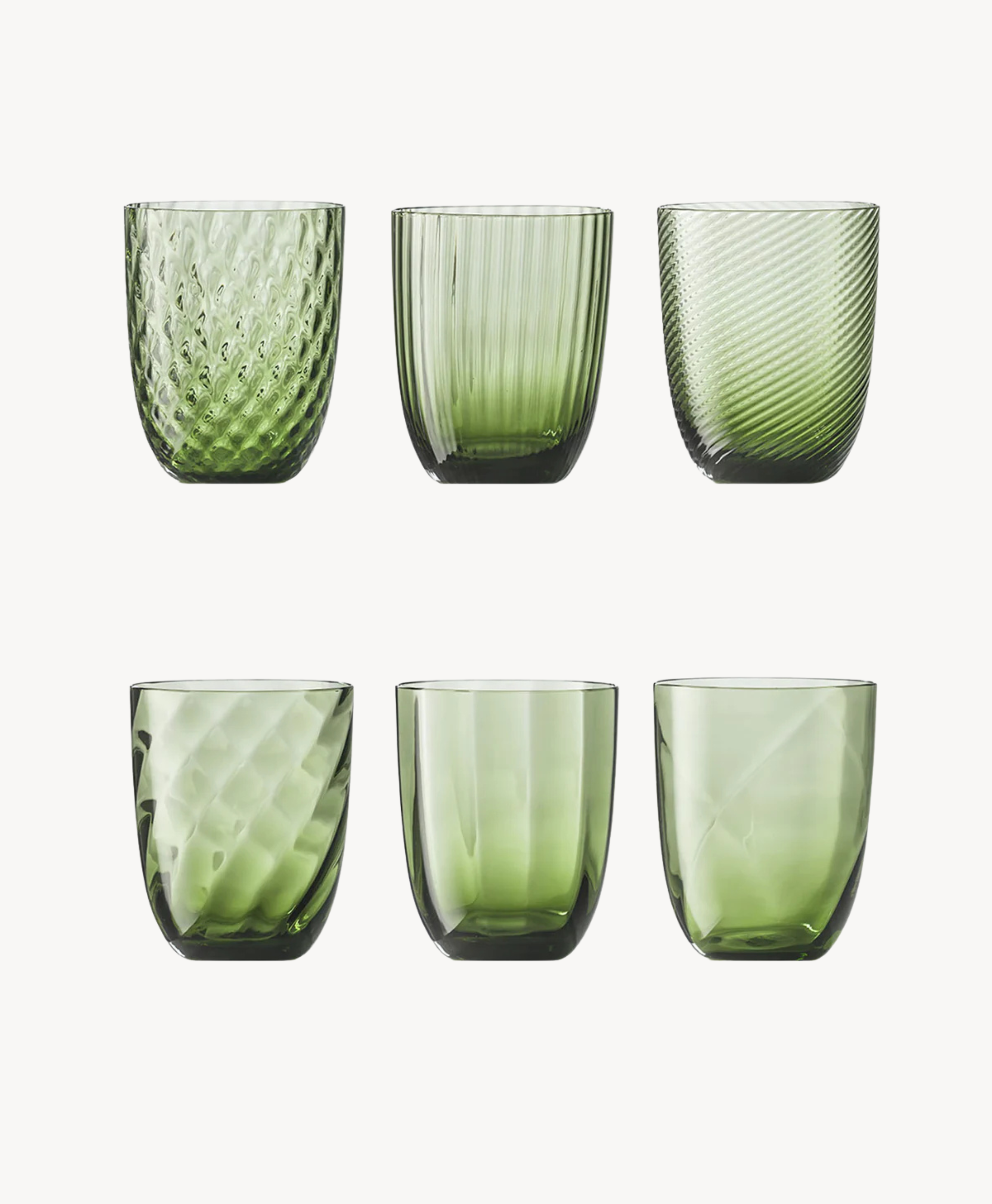 Idra Soraya Set of 6 Assorted Glasses