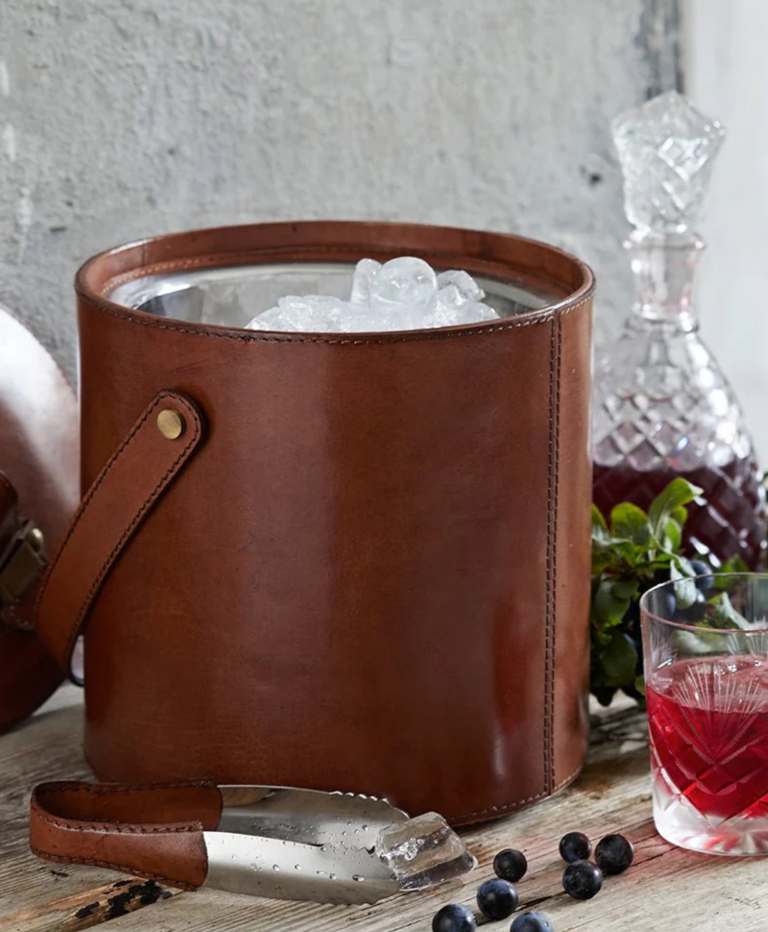 Leather Ice Bucket