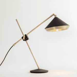Shear table lamp