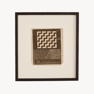 fosterandgane - A collection of 48 framed leaves from a rare Swedish coverlet weaver's pattern book