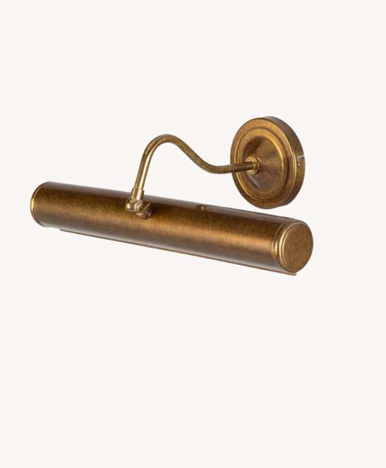 Elle Solid Brass Picture Light 14″