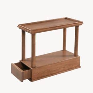 Side Table with Hidden Drawer