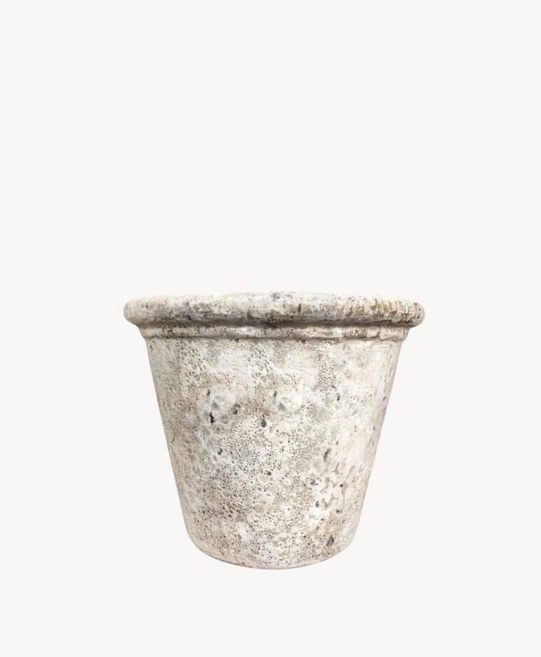 Ancient Stone Glazed Plant Pot