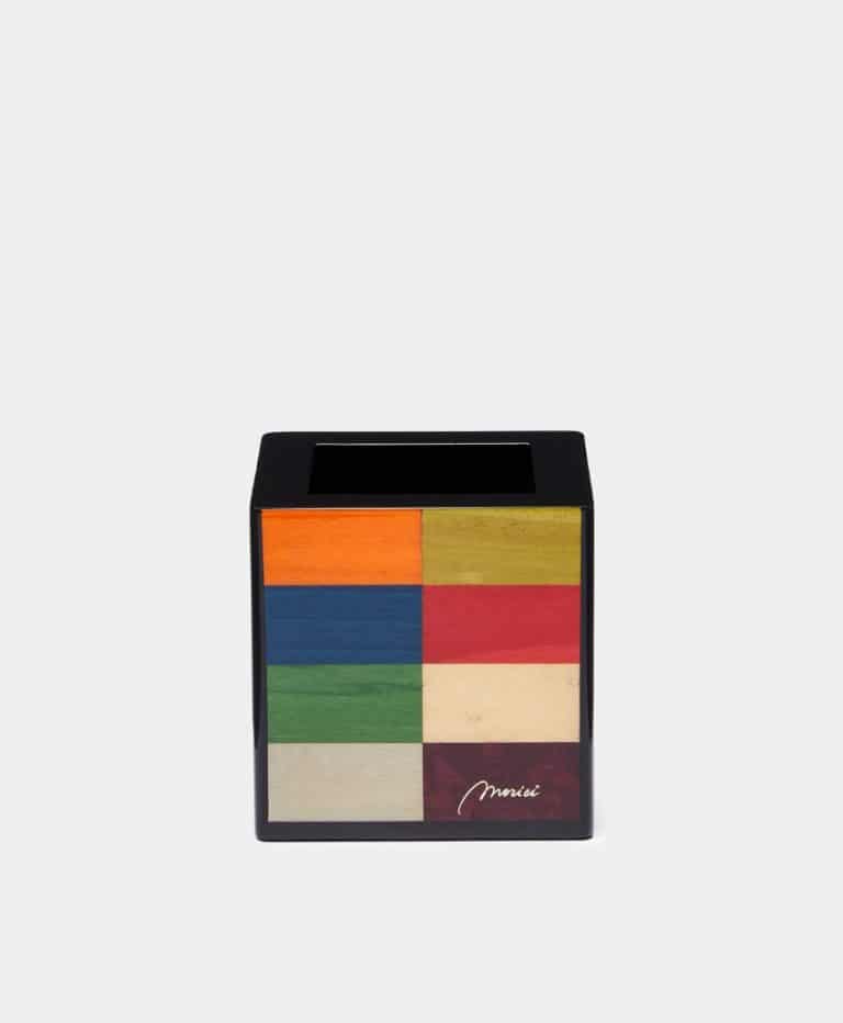 Venezia Rialto Wood Inlay Pen Holder