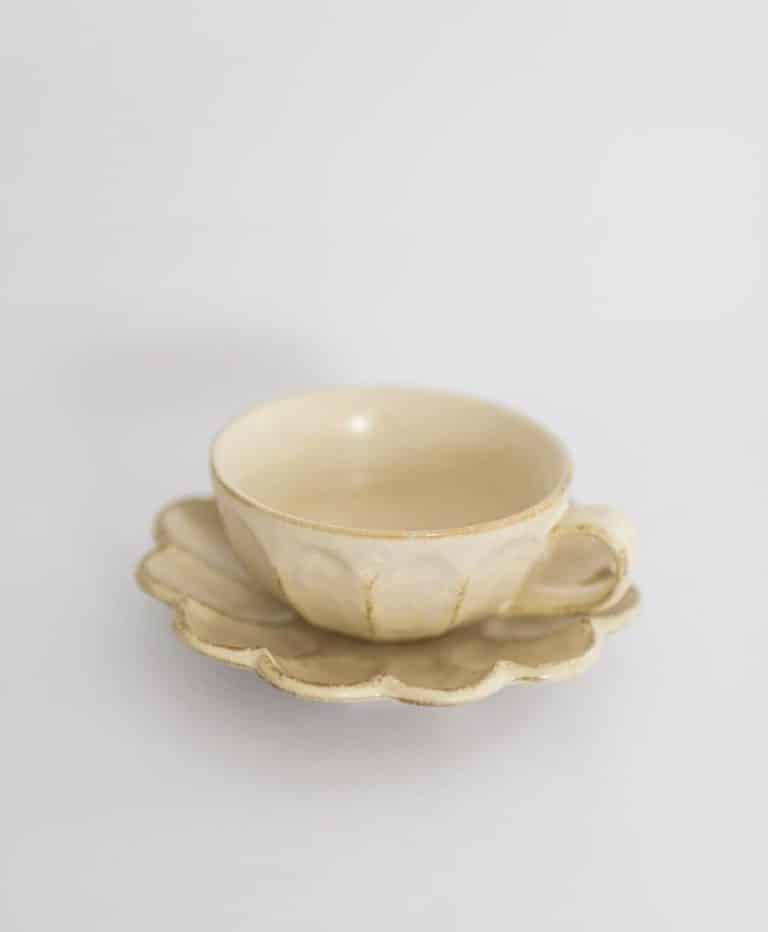 Rinka Cafe au Lait Cup & Saucer