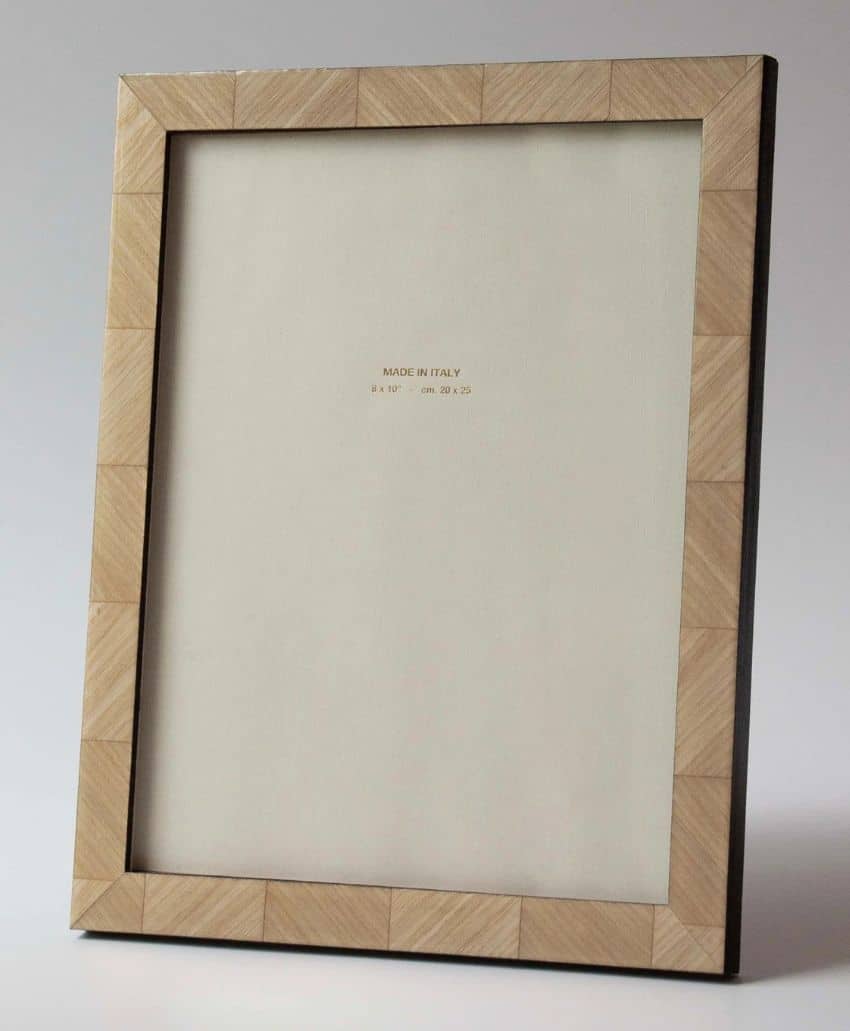 Carolina Handmade Oak Marquetry Photo Frame – Large