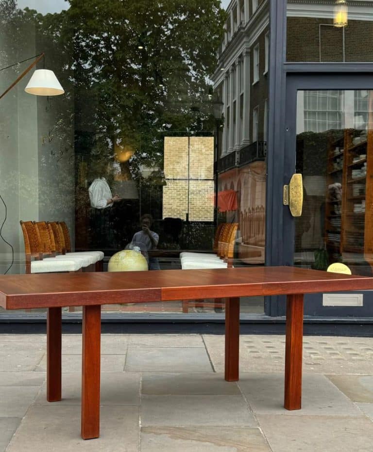 Extendable Dining Table Carl-Gustaf Hiort af Ornäs, Finland, 1950s