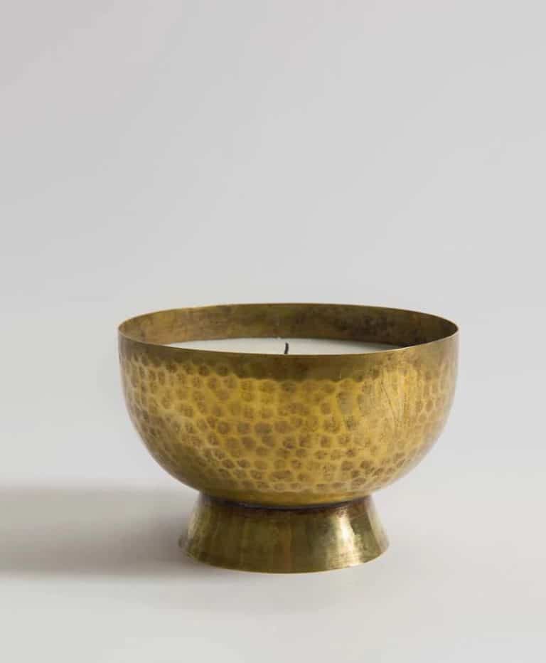 Irrawaddy Brass Candle Bowl