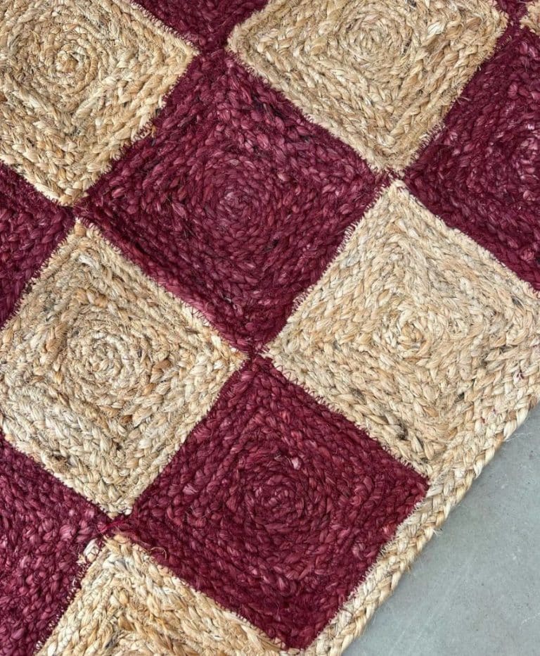 Jute Chequerboard