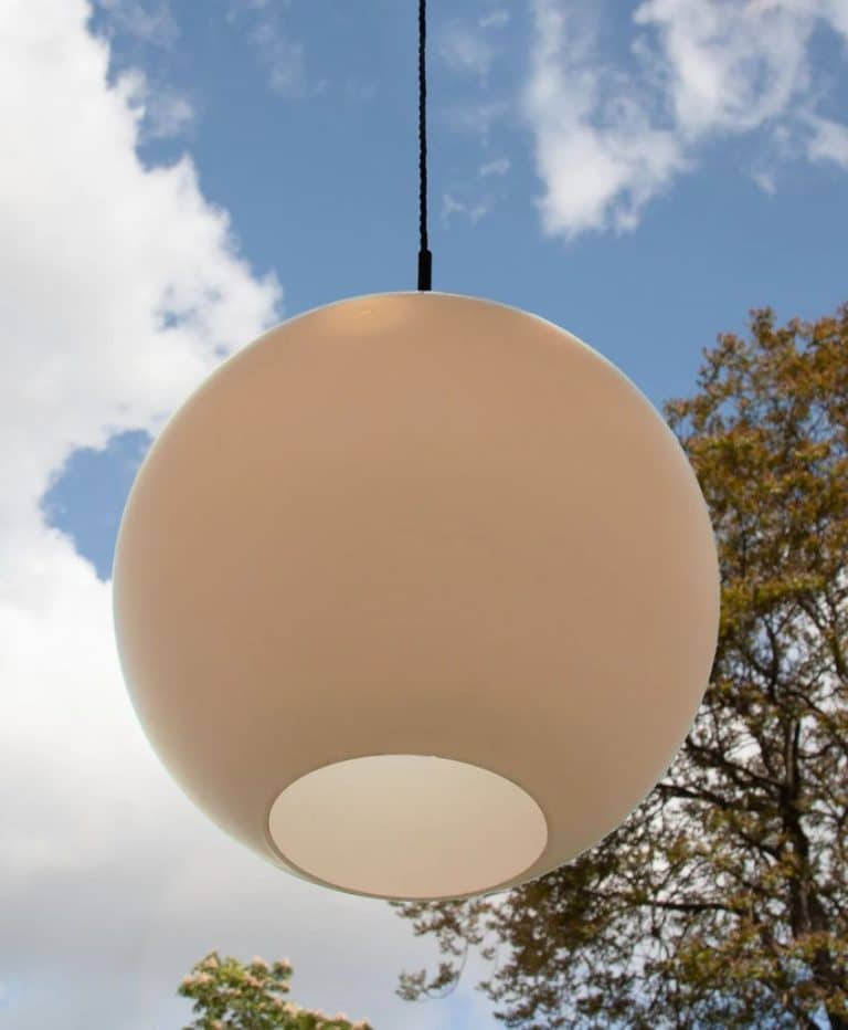 Glass Pendant Light Vilhelm Wohlert & Louis Poulson Denmark, 1940s