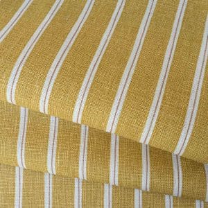 Stig Stripe Fabric - Mustard