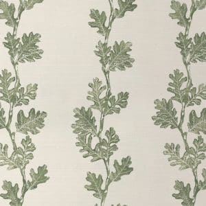 Valley Oak Stripe' Grasscloth Wallpaper - Green