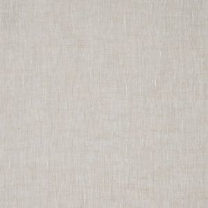A close-up view of light beige fabric with a subtle woven texture and faint visible threads, creating a soft and neutral background.