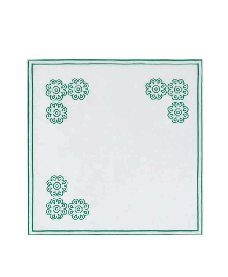 Castello Svevo Set of 2 Green Napkins