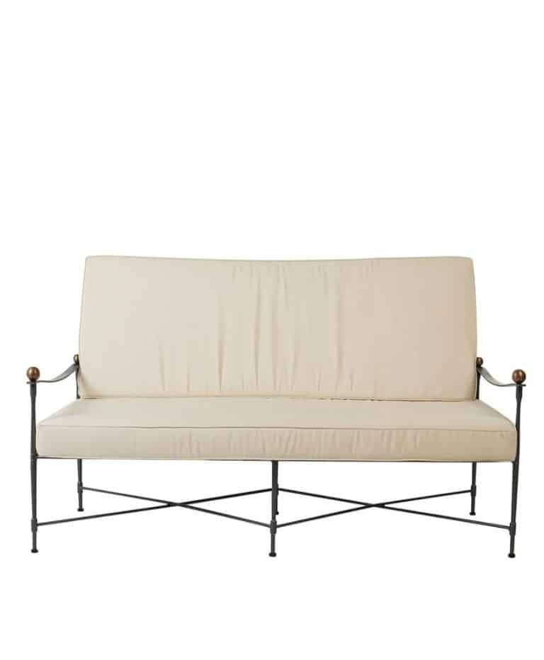 Crossweave Cushioned Reclining Outdoor Sofa