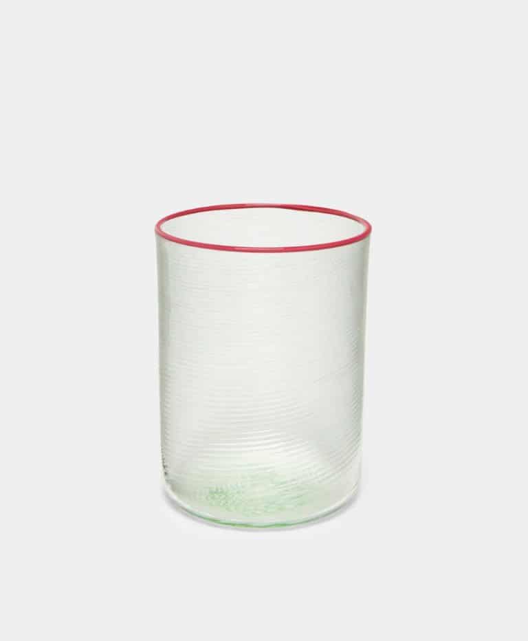 Fizzy Hand-Blown Murano Glass Water Tumbler