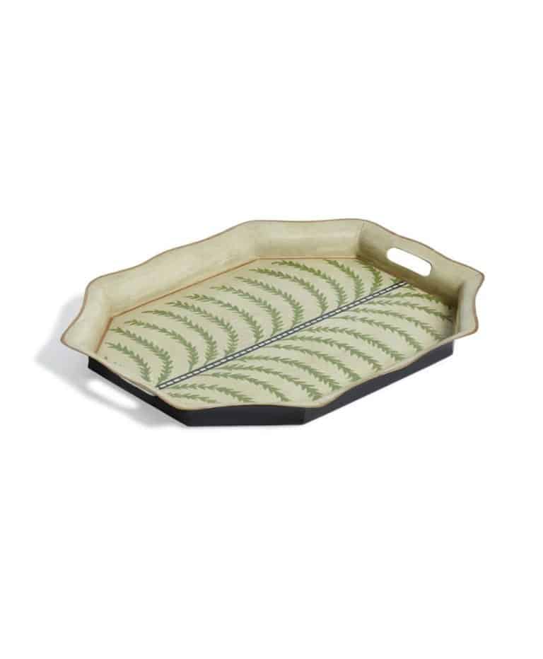 Areca Scroll Tray