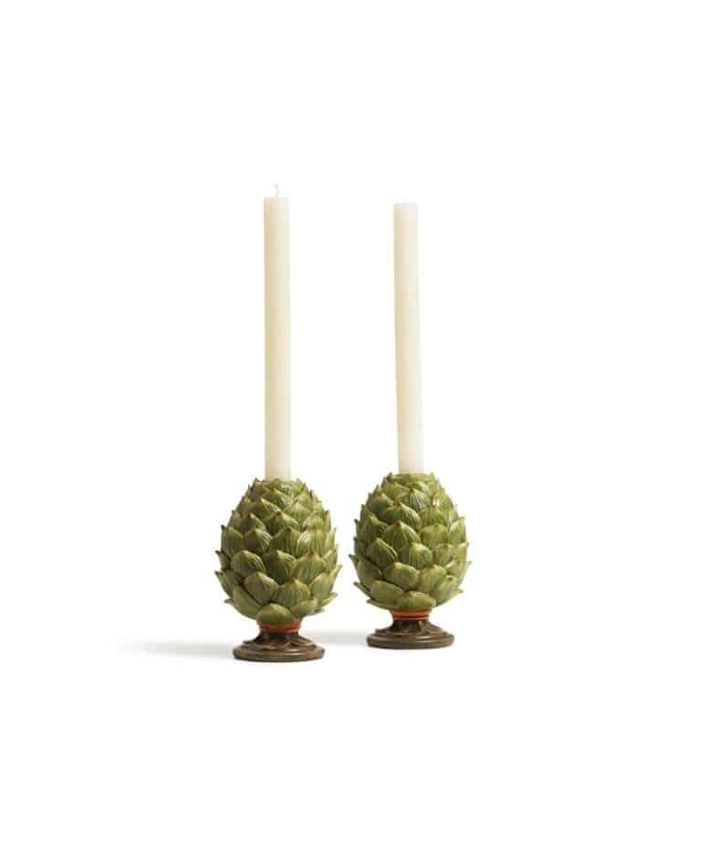 Chianti Artichoke Candle Holders