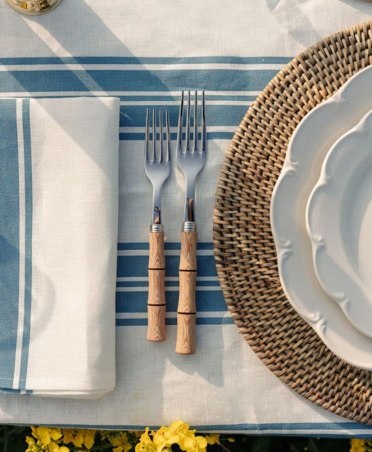 Colette Striped Table Linens