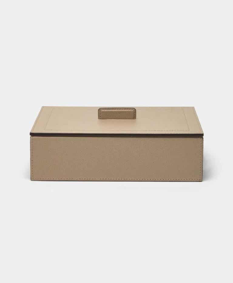 Sally Leather Trinket Box