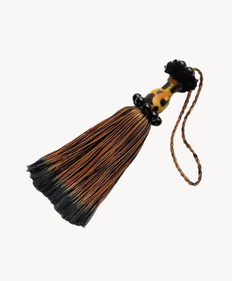 18CM Leopard Tassel