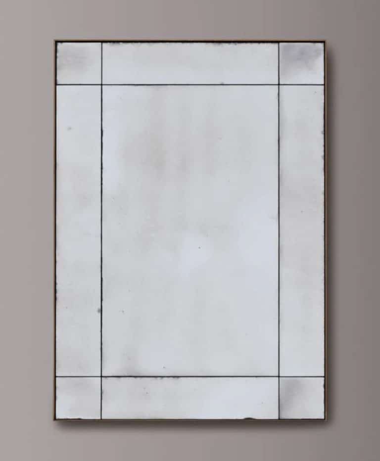 Patinated Brass Tray Frame