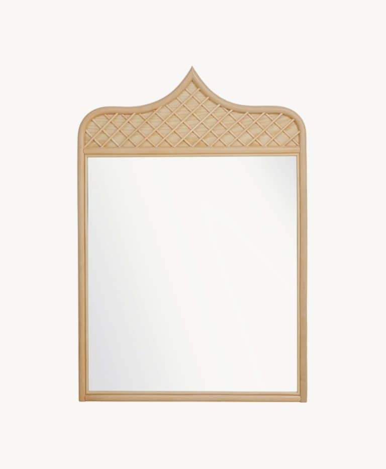 The Rattan Walpole Mirror