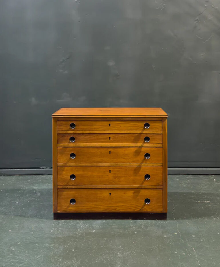 Chest of Drawers with Wooden Handle