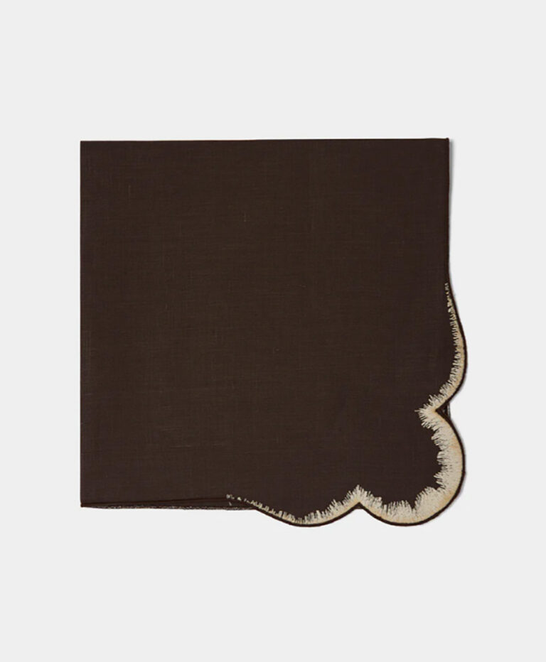 Valver Embroidered Linen Napkins (Set of 4)