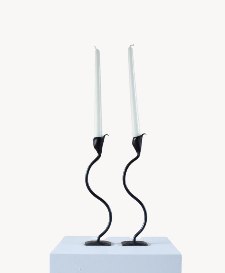 Wiggle Candleholder by Maud Vaughan