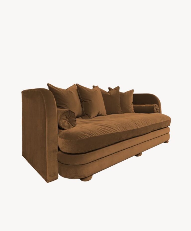Talitha 3 Seater Sofa – Carnaby Velvet Cinnamon