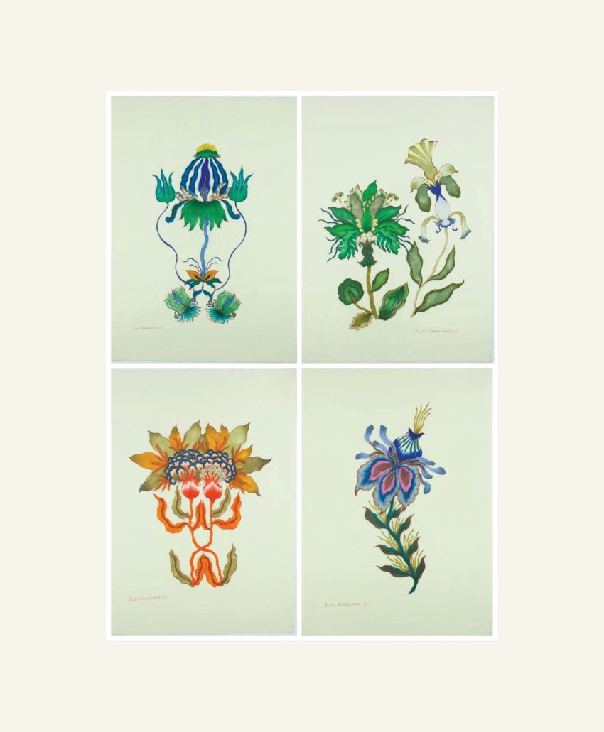 Cramer & Bell, Keiko Yanagisawa - 24 Seasons Series, Bespoke Art Consultancy, London - SCHEME