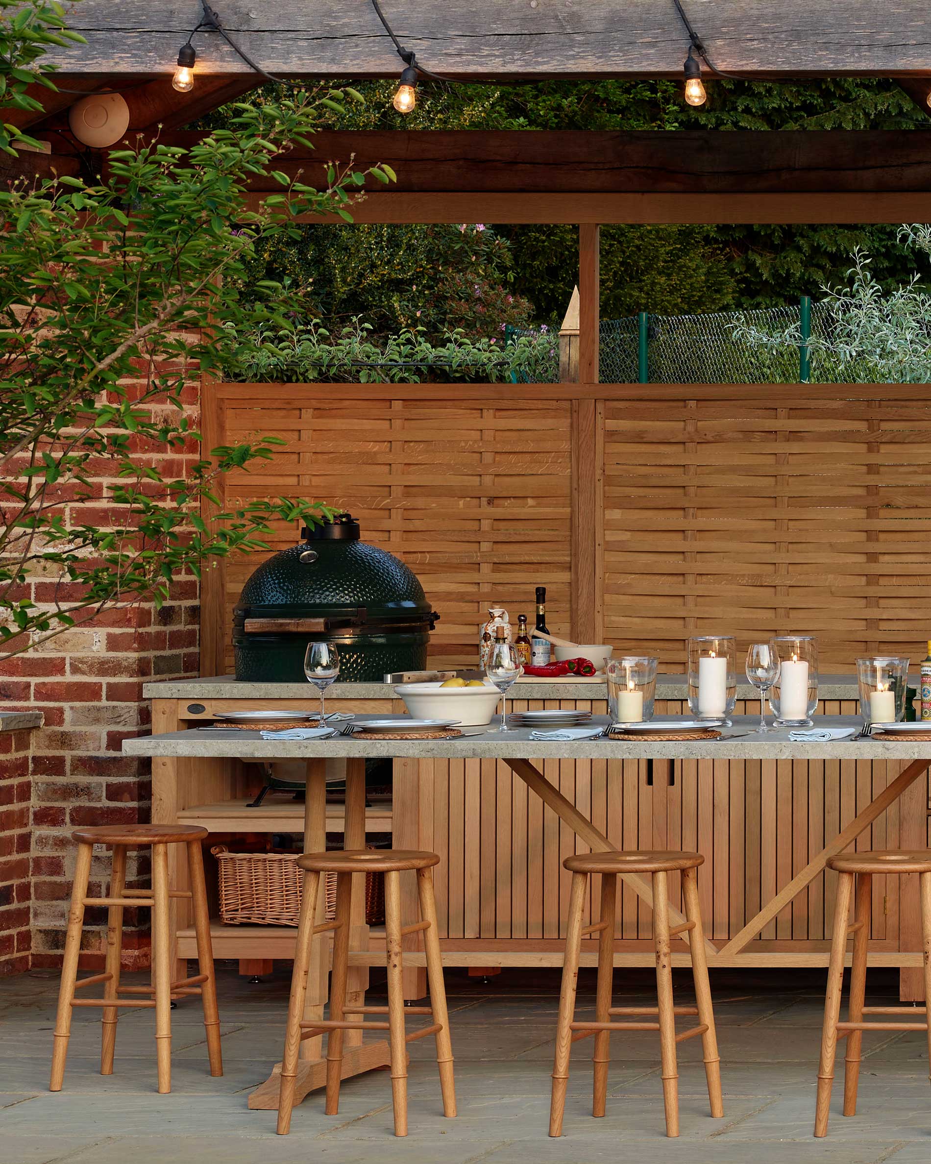 Huckelberry, handmade, bespoke garden furniture, Somerset, UK - Scheme