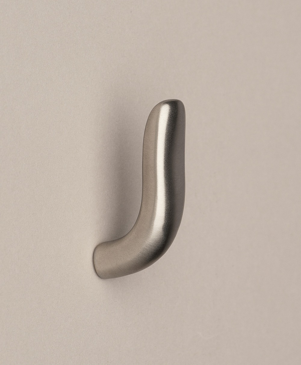 The Specified-Iris-Hook-Satin-Nickel-by-Spaces-Within