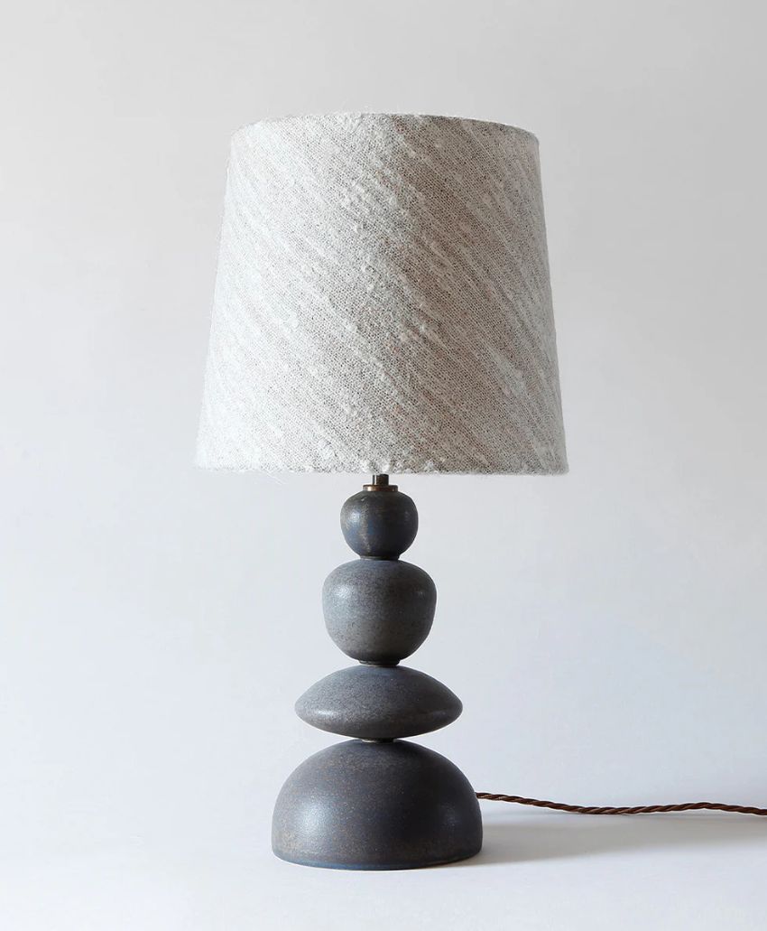 The Workshop by Studio Peake-Peridot Lamp 4 piece – Matt Black