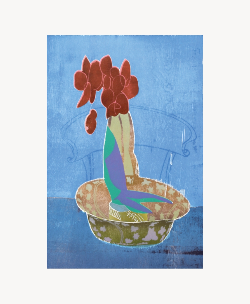 Cramer&Bell-George Young, Orchid 2021, UK art, Scheme